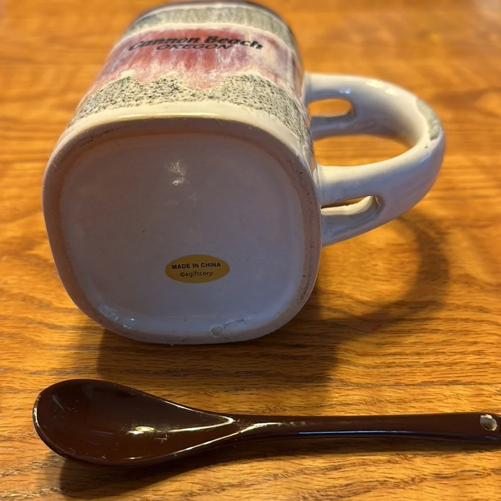Souvenir Coffee Mug  with Spoon